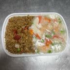 Best C虾龙糊 Shrimp w. Lobster Sauce (Combination Platter) in Auburndale, FL